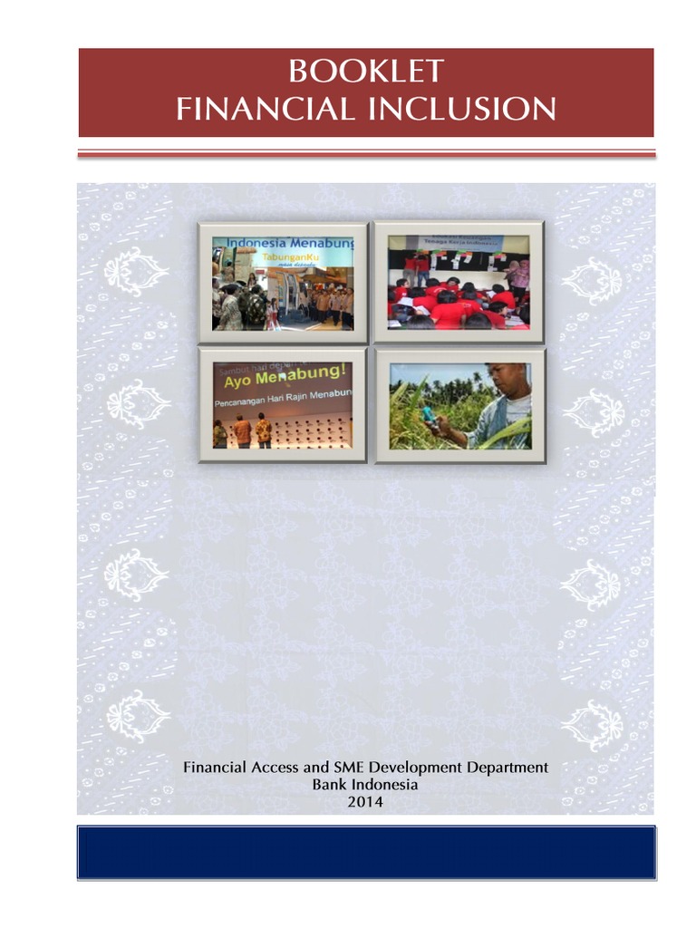 Financial Inclusion Strategy in Indonesia | PDF | Financial Inclusion ...