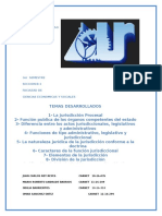 Teoría de la Jurisdicción Procesal