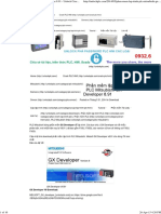 Ph_n M_m L_p Trình PLC Mitsubishi GX Developer 8.91 - Unlock Crack B_ Khóa Phá Password PLC HMI