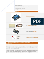 Sensor Ultrasónico de Distancia