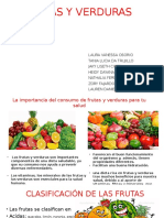 Frutas y Verduras