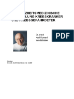 Karl Konrad Windstosser.-.Die Ganzheitsmedizinische Behandlung Krebskranker Und Krebsgefährdeter