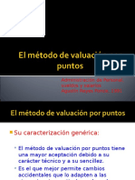 Valuacion Por Puntos