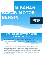 Sistem Bahan Bakar Motor Bensin