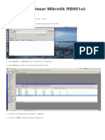 Konfigurasi Dasar Mikrotik RB951ui