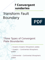 Convergent Plate Boundaries