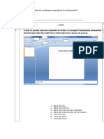 Test de Evaluare Sumativă La Informaticăclasa7