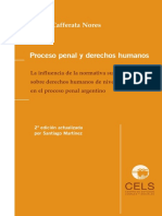 Caferatta Nores, Jose. Proceso Penal y Derechos Humanos PDF