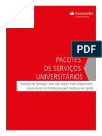 Pacote de Servicos Nao Disponiveis Universitarios