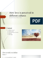 How Love Is Perceived in Different Cultures - ELD