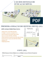 Evolução Dos Sistemas de Comunicação Móvel