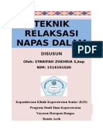 Teknik Relaksasi Napas Dalam