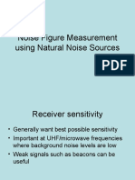 Noise Figure Measurement Using Natural Noise Sources