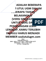 Download Download Bonus Soalpembahasan UM Utul UGM Soshum by faza1234 SN347273228 doc pdf