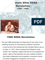 Literature After EDSA Revolution Report