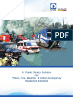 Public safety solutions for emergency response service.