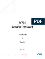 Connection Establishment Mobile Network