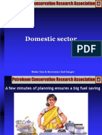 Energy Saving in Domestic Sector