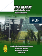 Buku Alamat Kantor Lingkup Pertanian Pusat Dan Daerah 2014 PDF