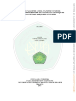 Estimasi Parameter Model Statistik Nonliner