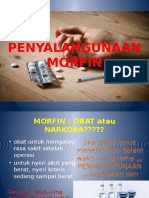 Penyalahgunaan Morfin