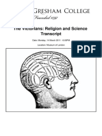 The Victorians Religion and Science