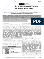 Host Diversity of Mealybugs in Thrissur District, Kerala State, India