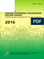 Provinsi Daerah Istimewa Yogyakarta Dalam Angka 2016 PDF