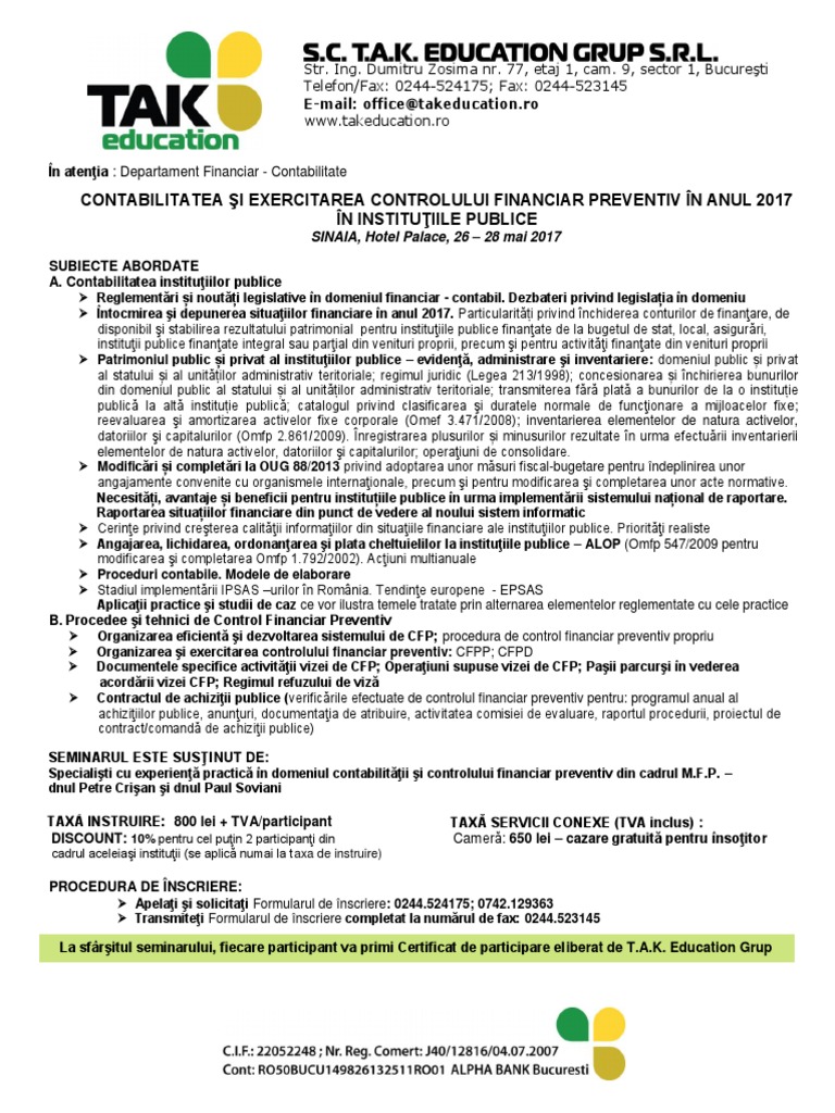Contabilitate Ip Cfp