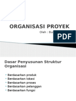 Bab 3 Organisasi Proyek