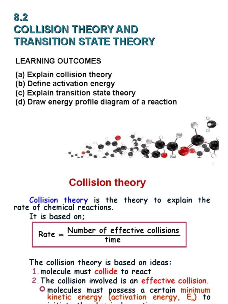 8.2 Collision Theory and Transition State Theory | PDF | Physical ...