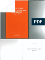 Gaetano Cingari, Il Partito Socialista Nel Reggino