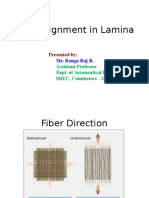 Fiber Alignment in Lamina