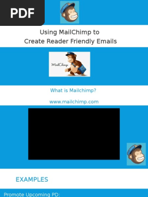mailchimp presentation