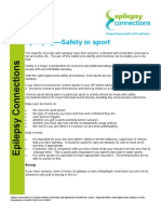 Epilepsy Safety in Sport