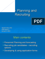 HR - planning & recruiting - session 5.ppt