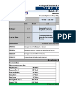 GDHM CTH Timetable