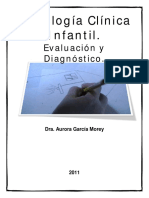 Psicología Clínica Infantil. Evaluación y Diagnostico - Aurora García Morey