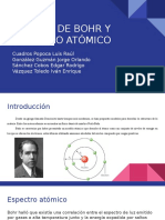 Modelo de Bohr y Espectro Atómico