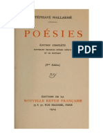 Poésies (Mallarmé, 1914, 8e Éd.)