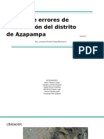 Informe Distrito de Azapampa Diapos.