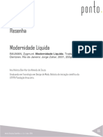 Resenha Modernidade Líquida PDF