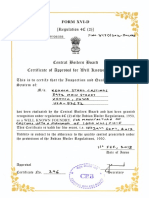 Ibr Certificate