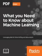 What You Need To Know About Machine Learning (Ebook) PDF