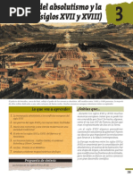 Europa Absolutismo e Ilustración