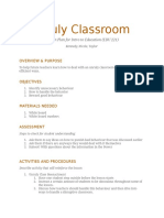 Unruly Classroom Lesson Plan