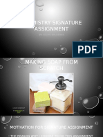 chemistry signature assinment