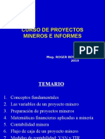 Proyectos e Informes Mineros