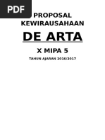 Proposal Usaha Kerajinan  Tangan