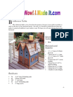 Table - Bird House Table (Glass Top) PDF